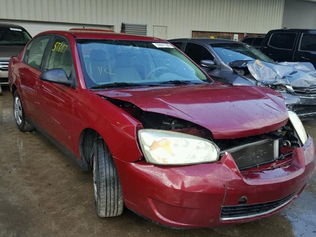 1G1ZS58F87F187866 - 2007 CHEVROLET MALIBU LS ბურგუნდია ფოტო 1