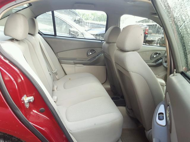 1G1ZS58F87F187866 - 2007 CHEVROLET MALIBU LS ბურგუნდია ფოტო 6