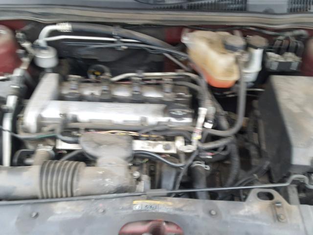 1G1ZS58F87F187866 - 2007 CHEVROLET MALIBU LS ბურგუნდია ფოტო 7