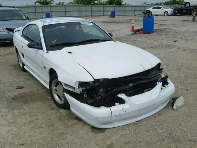 1FALP4041VF143357 - 1997 FORD MUSTANG WHITE photo 1