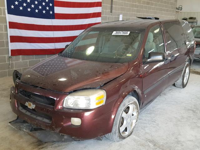 1GNDV23187D160964 - 2007 CHEVROLET UPLANDER L 栗色 照片 2