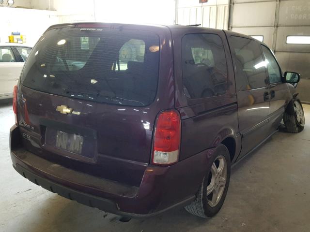1GNDV23187D160964 - 2007 CHEVROLET UPLANDER L 栗色 照片 4