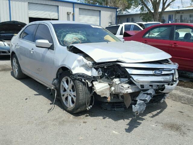 3FAHP0HA7CR219401 - 2012 FORD FUSION SE SILVER photo 1