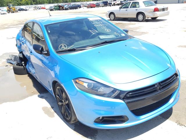 1C3CDFFA9GD819066 - 2016 DODGE DART SXT S BLUE photo 1