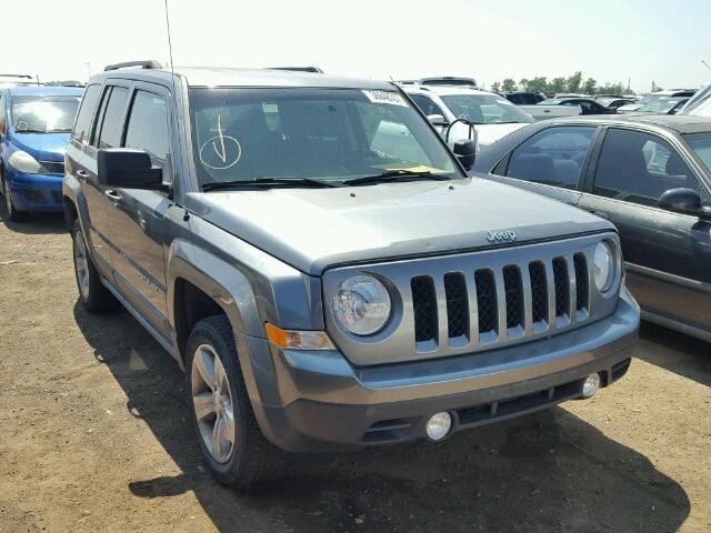 1C4NJRFB6CD513265 - 2012 JEEP PATRIOT CHARCOAL photo 1