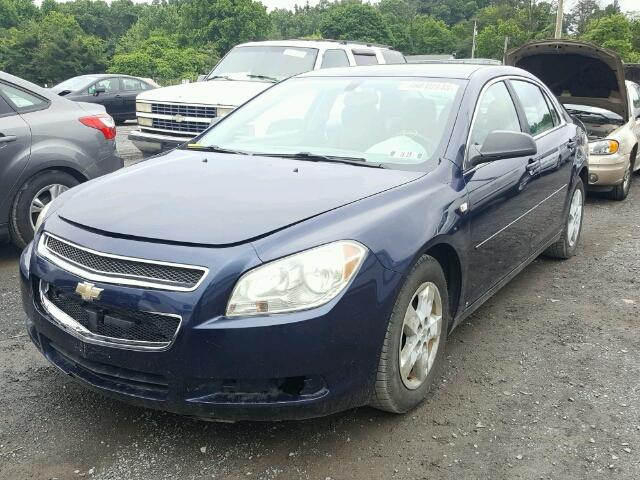 1G1ZG57B984201951 - 2008 CHEVROLET MALIBU LS 蓝色 照片 2