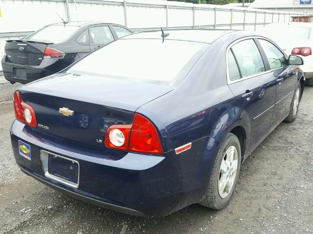 1G1ZG57B984201951 - 2008 CHEVROLET MALIBU LS 蓝色 照片 4