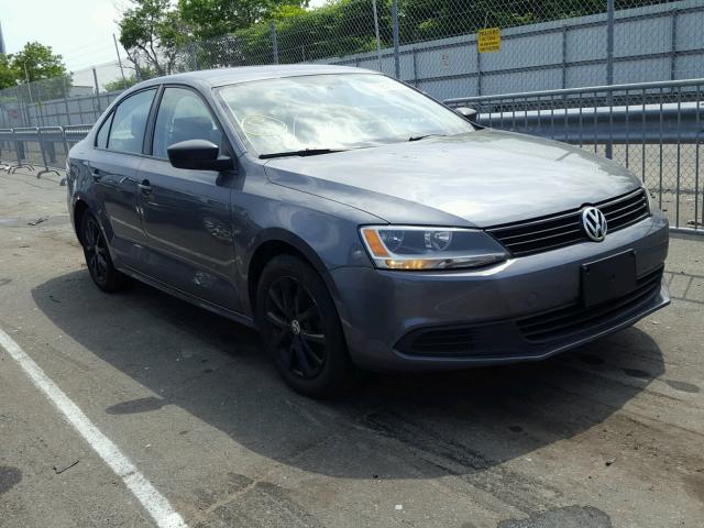 3VW1K7AJ0EM276890 - 2014 VOLKSWAGEN JETTA BASE 灰色 照片 1