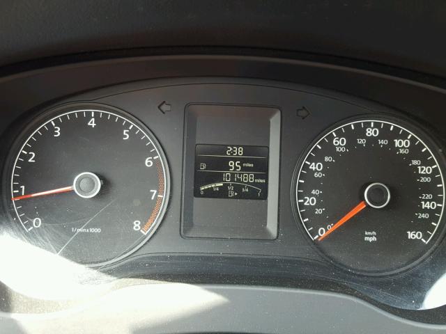 3VW1K7AJ0EM276890 - 2014 VOLKSWAGEN JETTA BASE 灰色 照片 8