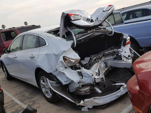 1G1ZB5ST4HF195558 - 2017 CHEVROLET MALIBU LS WHITE photo 3