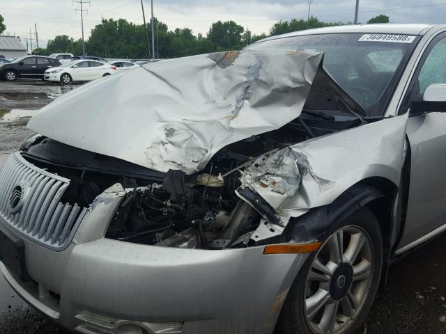 1MEHM42W18G610457 - 2008 MERCURY SABLE PREM SILVER photo 9