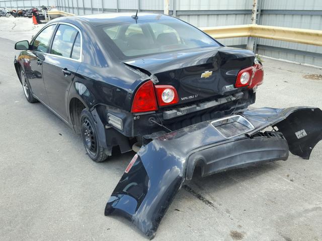 1G1ZC5E03AF300885 - 2010 CHEVROLET MALIBU 1LT 黑色 照片 3