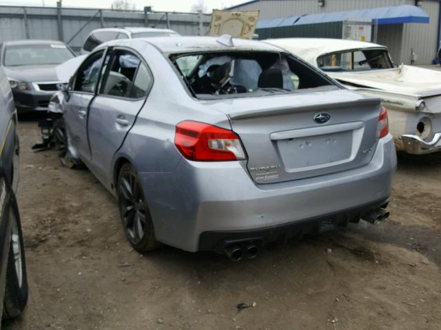 JF1VA1E65H9828676 - 2017 SUBARU WRX PREMIU SILVER photo 3