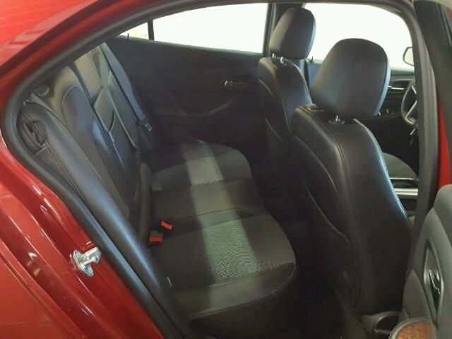 1G11D5SR0DF178956 - 2013 CHEVROLET MALIBU 1LT წითელი ფოტო 6