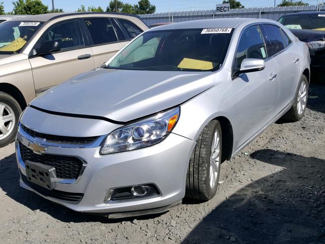 1G11E5SA6GU147508 - 2016 CHEVROLET MALIBU LIM 银色 照片 2