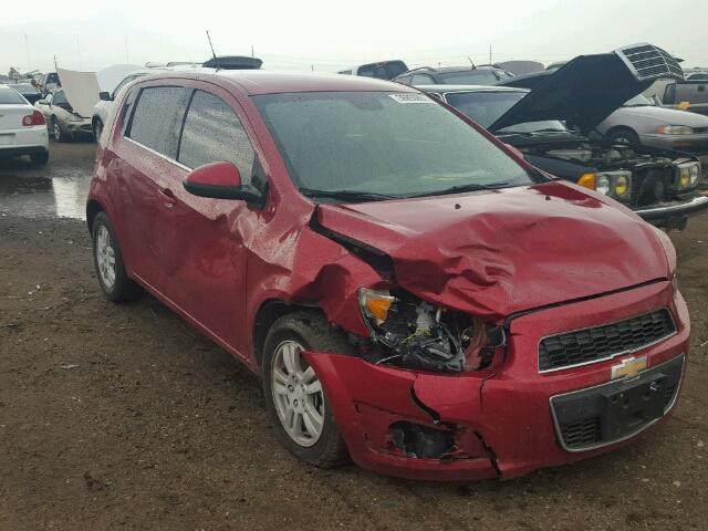 1G1JD6SH9D4207833 - 2013 CHEVROLET SONIC RED photo 1