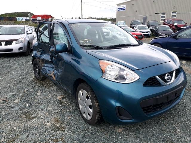 3N1CK3CP0HL264306 - 2017 NISSAN MICRA BLUE photo 1