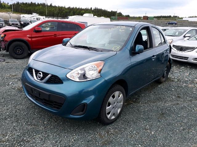 3N1CK3CP0HL264306 - 2017 NISSAN MICRA BLUE photo 2