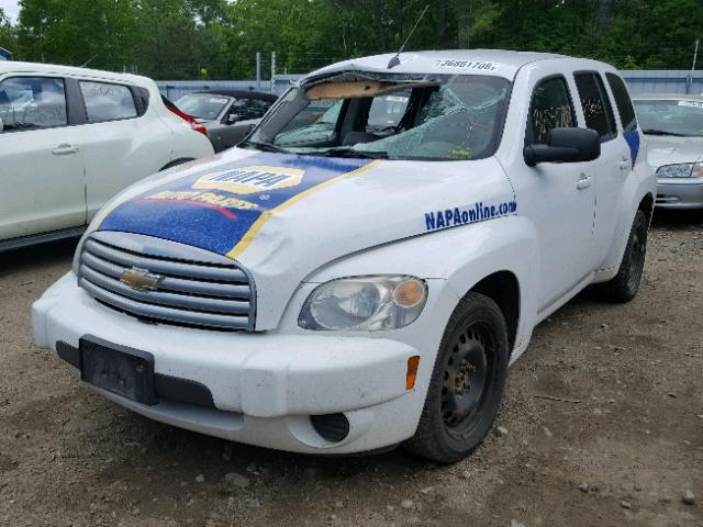 3GNCA13B69S627442 - 2009 CHEVROLET HHR LS WHITE photo 2