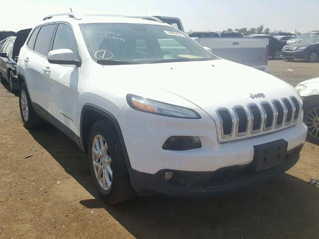 1C4PJMCB4FW691331 - 2015 JEEP CHEROKEE WHITE photo 1