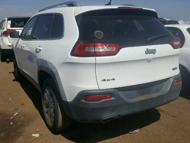 1C4PJMCB4FW691331 - 2015 JEEP CHEROKEE WHITE photo 3