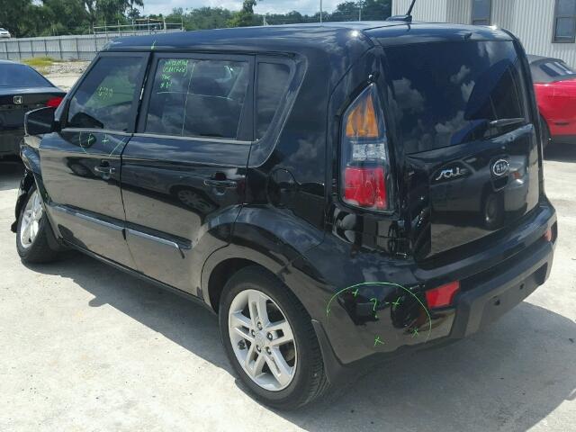 KNDJT2A2XB7736557 - 2011 KIA SOUL +/!/S BLACK photo 3