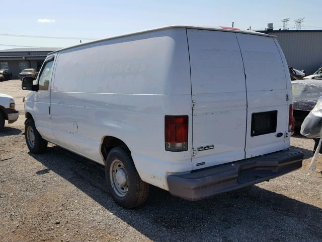 1FTRE14W06DA21204 - 2006 FORD ECONOLINE WHITE photo 3