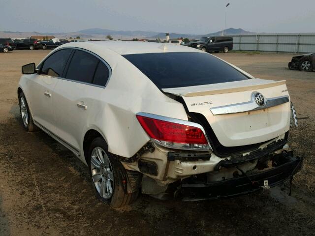 1G4GC5ED9BF114413 - 2011 BUICK LACROSSE C YELLOW photo 3