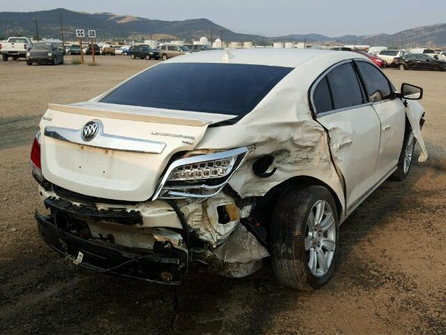 1G4GC5ED9BF114413 - 2011 BUICK LACROSSE C YELLOW photo 4