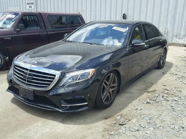 WDDUG8FB5HA341281 - 2017 MERCEDES-BENZ S 550 4MAT BLACK photo 2