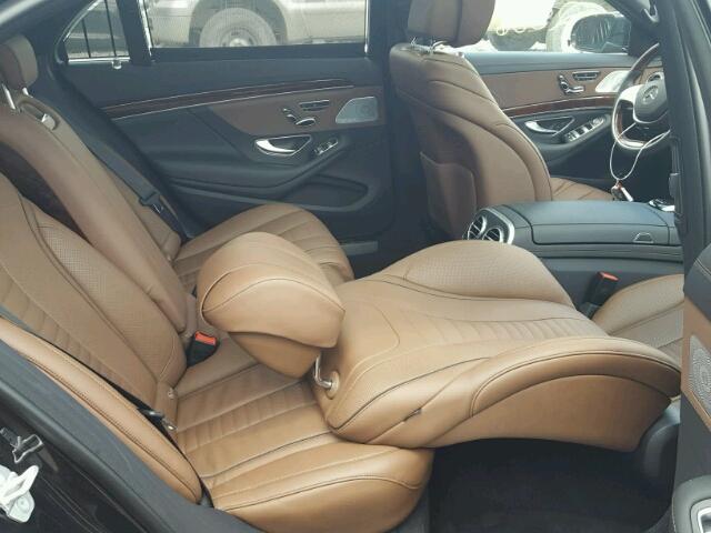 WDDUG8FB5HA341281 - 2017 MERCEDES-BENZ S 550 4MAT BLACK photo 6