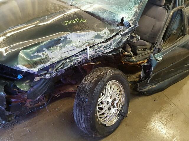 1G2WP12K9YF172566 - 2000 PONTIAC GRAND PRIX GREEN photo 9