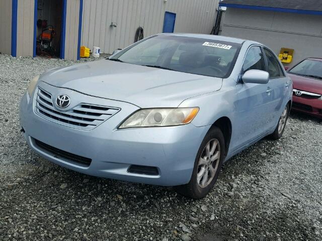 4T1BE46K39U851169 - 2009 TOYOTA CAMRY BLUE photo 2