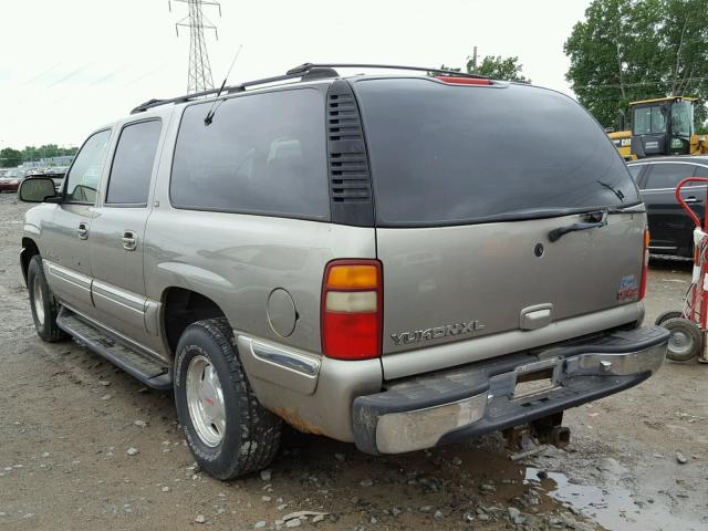 3GKFK16T61G116476 - 2001 GMC YUKON XL K BEIGE photo 3