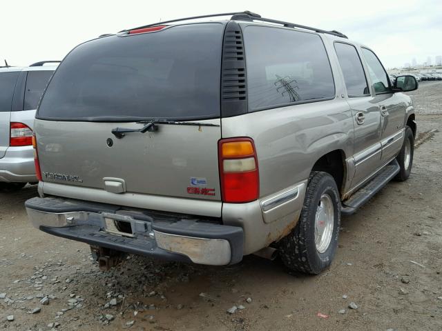 3GKFK16T61G116476 - 2001 GMC YUKON XL K BEIGE photo 4