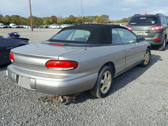 3C3EL55H3XT583187 - 1999 CHRYSLER SEBRING JX CREAM photo 4