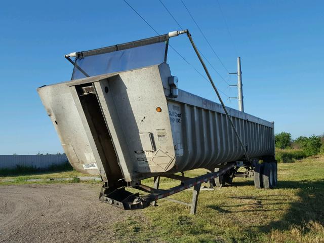 1H5D0372XLM024906 - 1990 FRUEHAUF TRAILER SILVER photo 2