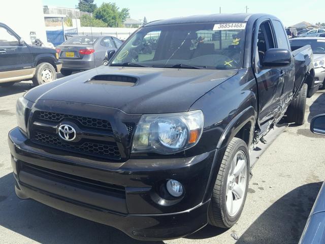 5TFTU4CN5BX001106 - 2011 TOYOTA TACOMA X-R BLACK photo 2