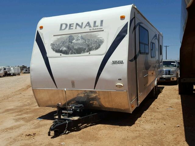 47CTD1R24BP627496 - 2011 CABIN TRAILER TRAVEL TRA WHITE photo 2