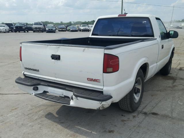 1GTCS1452YK255039 - 2000 GMC SONOMA WHITE photo 4