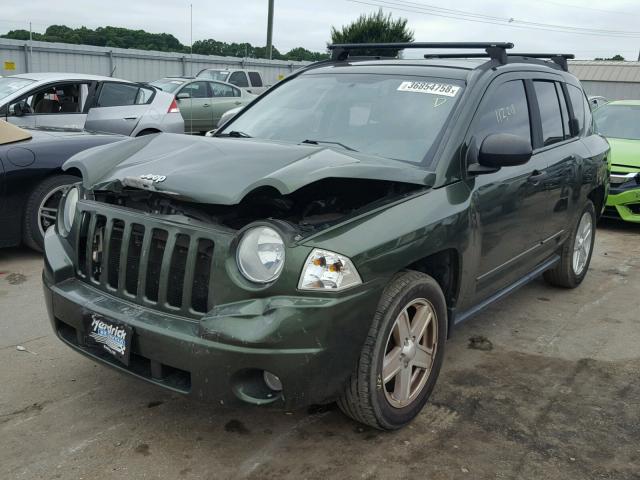 1J4FT47B09D101507 - 2009 JEEP COMPASS SP GREEN photo 2