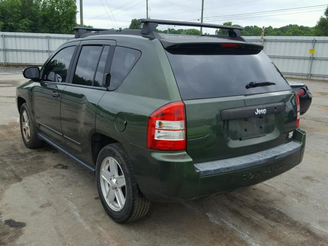 1J4FT47B09D101507 - 2009 JEEP COMPASS SP GREEN photo 3