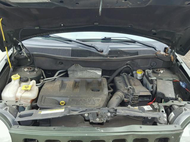 1J4FT47B09D101507 - 2009 JEEP COMPASS SP GREEN photo 7