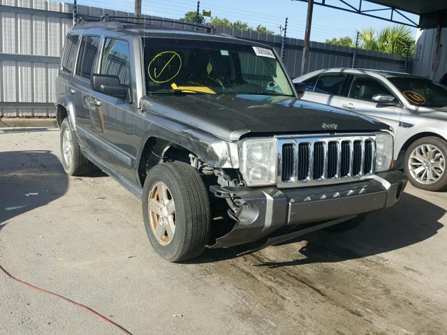 1J8HH48K58C154103 - 2008 JEEP COMMANDER GRAY photo 1