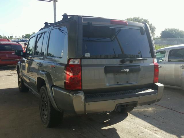 1J8HH48K58C154103 - 2008 JEEP COMMANDER GRAY photo 3