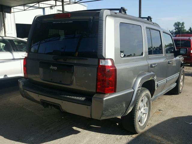 1J8HH48K58C154103 - 2008 JEEP COMMANDER GRAY photo 4