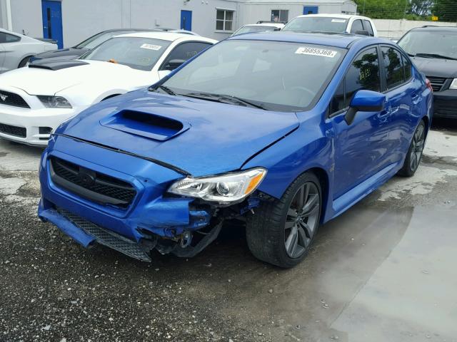 JF1VA1E66G9800920 - 2016 SUBARU WRX PREMIU BLUE photo 2