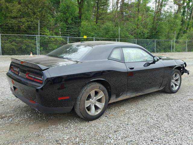 2C3CDZAG8JH123595 - 2018 DODGE CHALLENGER BLACK photo 4