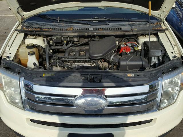 2FMDK48C17BA29738 - 2007 FORD EDGE SEL CREAM photo 7