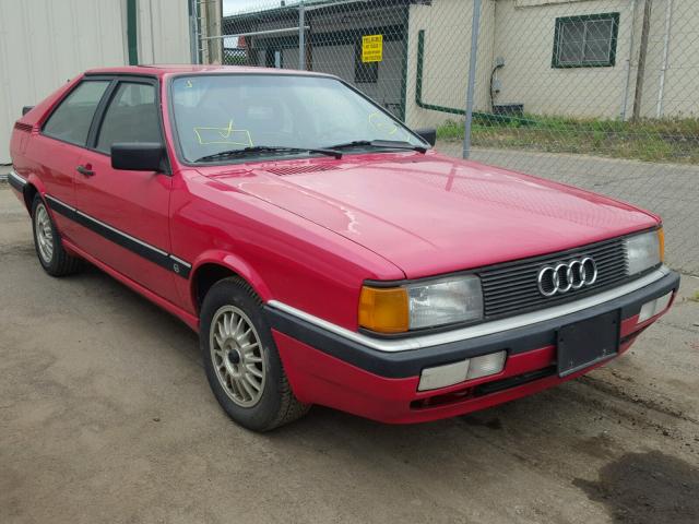 WAUBD0852FA100484 - 1985 AUDI CUSTOM RED photo 1